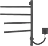 Полотенцесушитель Gloss &#38; Reiter E2.L.43x60.F4 (таймер, муар черный) icon