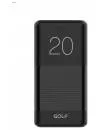 Портативное зарядное устройство GOLF G81 20000 mAh (черный) фото 2