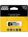 USB-флэш накопитель GoodRam Twister Black 16GB (PD16GH2GRTSKR9) фото 3