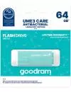 USB Flash GOODRAM UME3 Care 64GB (бирюзовый) фото 5
