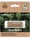 USB Flash GOODRAM UME3 Eco Friendly 64GB (коричневый) фото 5