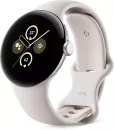 Умные часы Google Pixel Watch 2 (глянцевый серебристый/фарфор, спортивный силиконовый ремешок) icon