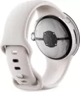 Умные часы Google Pixel Watch 2 (глянцевый серебристый/фарфор, спортивный силиконовый ремешок) фото 3