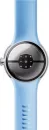 Умные часы Google Pixel Watch 2 (глянцевый серебристый/залив, спортивный силиконовый ремешок) фото 6
