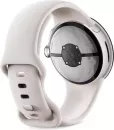 Умные часы Google Pixel Watch 2 LTE (глянцевый серебристый/фарфор, спортивный силиконовый ремешок) фото 3
