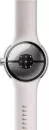 Умные часы Google Pixel Watch 2 LTE (глянцевый серебристый/фарфор, спортивный силиконовый ремешок) фото 5