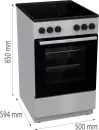 Кухонная плита Gorenje GEC5A12SG icon 6