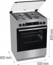 Кухонная плита Gorenje GKS6C72XF icon 7