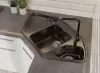 Кухонная мойка GranFest CORNER GF-C1040E (черный) icon 5