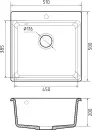 Кухонная мойка GranFest GF-LV-510 (терракот) icon 3