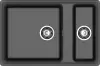 Кухонная мойка GranFest LEVEL LV-760K (черный) icon
