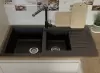 Кухонная мойка GranFest PRACTIK P-980KL (черный) icon 4