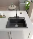 Кухонная мойка GranFest Quadro 561 (черный) icon 2