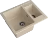 Кухонная мойка GranFest QUADRO Q-610K (кашемир) icon 2