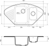 Кухонная мойка GranFest Quarz Z-14 (темно-серый) icon 3