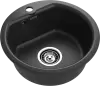 Кухонная мойка GranFest Smart GF-SM435 (черный) фото 2