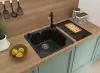 Кухонная мойка GranFest UNIQUE U-500 (черный) icon 5