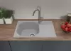 Кухонная мойка GranFest UNIQUE U-740L (серый) фото 4