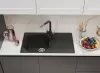 Кухонная мойка GranFest UNIQUE U-840L (черный) icon 4