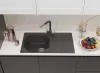 Кухонная мойка GranFest UNIQUE U-840L (графит) фото 4