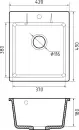 Кухонная мойка GranFest Urban GF-UR-242 (серый) icon 3