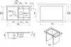 Кухонная мойка Granula 7802 (базальт) icon 3
