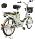 Электровелосипед GreenCamel Транк-20 V22 (серебристый) фото 4