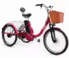 Электровелосипед GreenCamel Trike-B R24 (500W 48V 20Ah красный)  фото 2