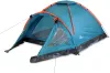Палатка Greenwood Yeti 3 (голубой/оранжевый) фото 2