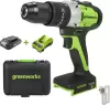 Дрель-шуруповерт Greenworks GD24DD60K2 (3704107UA) icon