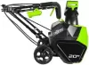 Снегоуборщик Greenworks GD40ST 2600007UG (с 1-им АКБ) фото 2