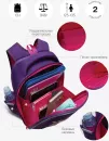 Школьный рюкзак Grizzly RAf-392-1 (фиолетовый) фото 5