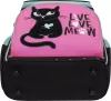 Школьный рюкзак Grizzly RAm-384-1 (черный/розовый) фото 5