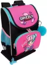 Школьный рюкзак Grizzly RAm-484-6 (черный/розовый) icon