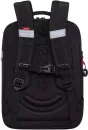 Школьный рюкзак Grizzly Rap-391-2 (черный/красный) фото 3
