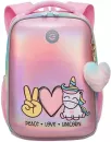 Школьный рюкзак Grizzly RAw-396-6 (розовый) фото 2