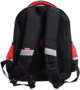Школьный рюкзак Grizzly RAz-387-4 (черный/красный) фото 3