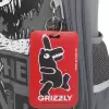 Школьный рюкзак Grizzly RAz-487-2 (серый) icon 3