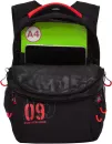 Школьный рюкзак Grizzly RB-050-21/2 (черный/красный) фото 4