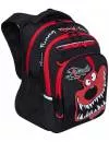 Рюкзак школьный Grizzly RB-050-4 (черный/красный) фото 2