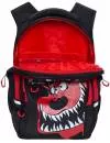 Рюкзак школьный Grizzly RB-050-4 (черный/красный) фото 4
