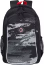 Школьный рюкзак Grizzly RB-252-3f (черный/серый) фото 2