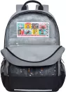 Школьный рюкзак Grizzly RB-255-1/1 (серый/черный) фото 4