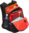 Школьный рюкзак Grizzly RB-350-1 (черный/красный) фото 10