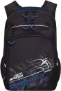 Школьный рюкзак Grizzly RB-350-3 (черный/синий) фото 2