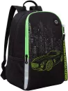 Школьный рюкзак Grizzly RB-351-5 (черный/салатовый) icon