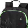 Школьный рюкзак Grizzly RB-351-5 (черный/салатовый) icon 4