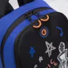 Школьный рюкзак Grizzly RB-351-6 (черный/синий) фото 7