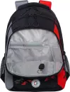 Школьный рюкзак Grizzly RB-352-1 (серый/красный) фото 5