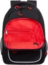 Школьный рюкзак Grizzly RB-352-4 (черный/красный) фото 5